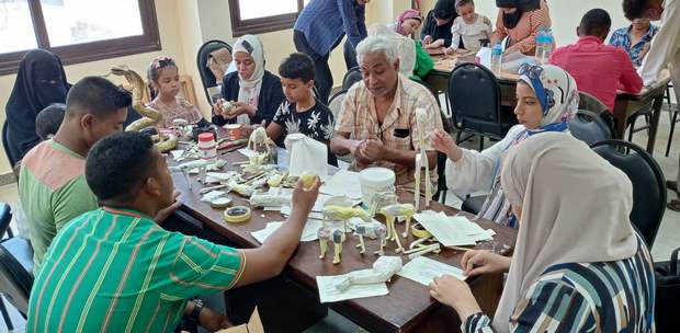فنون المسرح ومهارات الحرف التراثية في ثالث أيام ملتقى شباب "أهل مصر" بالعريش
