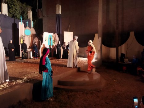 فرقة ساحل سليم المسرحية تقدم عرض "دوار البحر" 