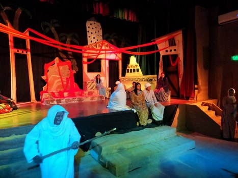 "دم السواقي" على مسرح قصر ثقافة حاجر العديسات بالأقصر