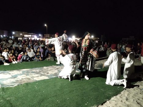 إقبال وتفاعل كبير بشمال سيناء مع عروض مطروح الشعبية ضمن "ثقافتنا في إجازتنا"