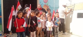ورش ومحاضرات للأطفال بالإسكان البديل ضمن احتفالات قصور الثقافة بنصر أكتوبر 