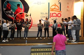 قصر ثقافة الخارجة يشهد جولة جديدة من ورش ملتقى "أهل مصر" لشباب المحافظات الحدودية 