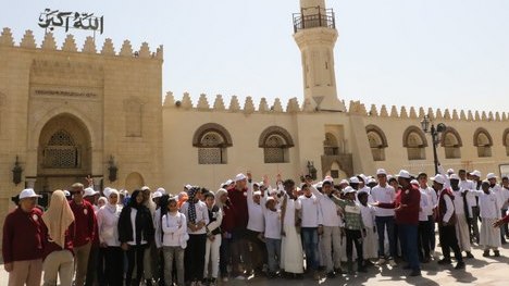 أطفال المحافظات الحدودية في زيارة لمجمع الأديان ضمن فعاليات "أهل مصر"
