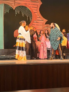 بطولات الجيش المصري في العرض المسرحي "الرحلة" على مسرح الأنفوشي 