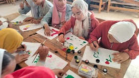 إقبال كبير.. انطلاق قافلة قصور الثقافة في قرية 