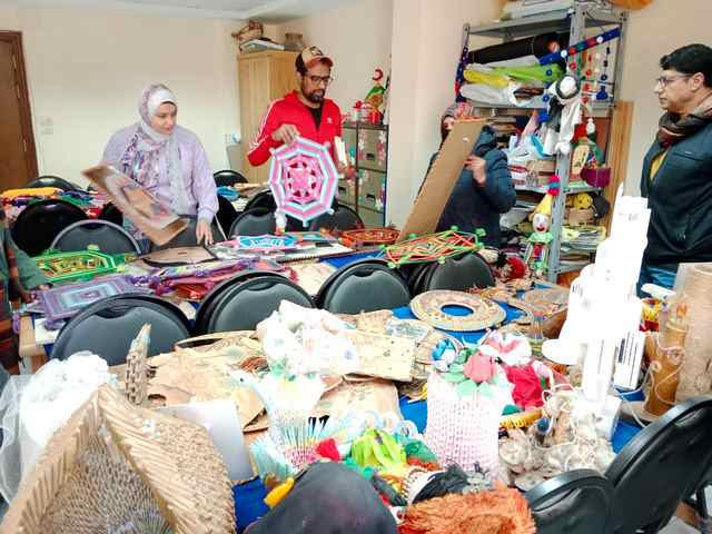 قلعة العريش تستقبل فناني ملتقى الرسوم المتحركة