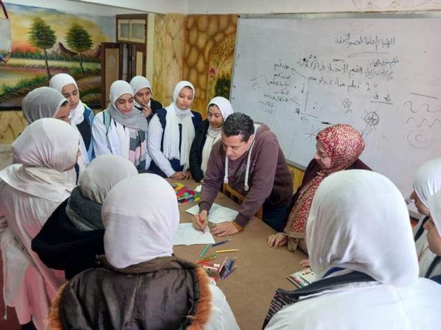 لقاءات تثقيفية وورش فنية ضمن أنشطة الثقافة بالمناطق الجديدة الآمنة بالدقهلية