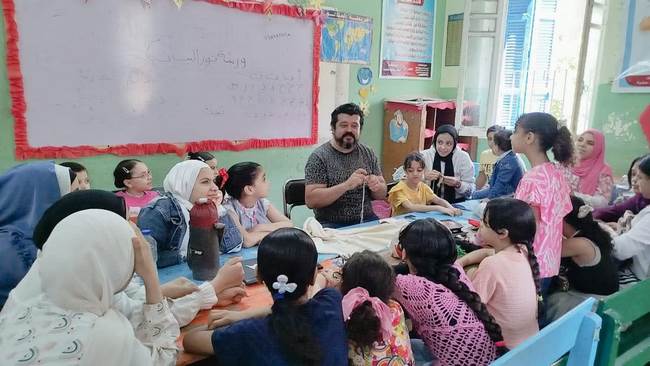 ورش تدريبية مجانية للأطفال ضمن النشاط الصيفي بثقافة الفيوم