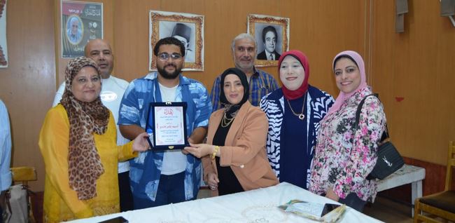 نادي أدب بورسعيد يحتفي بالكاتب أحمد فتحي الحاصل على جائزة الدولة التشجيعية