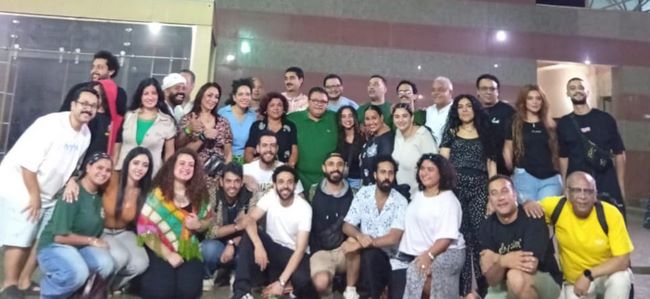 قصر ثقافة بورسعيد كامل العدد في العرض المسرحي 