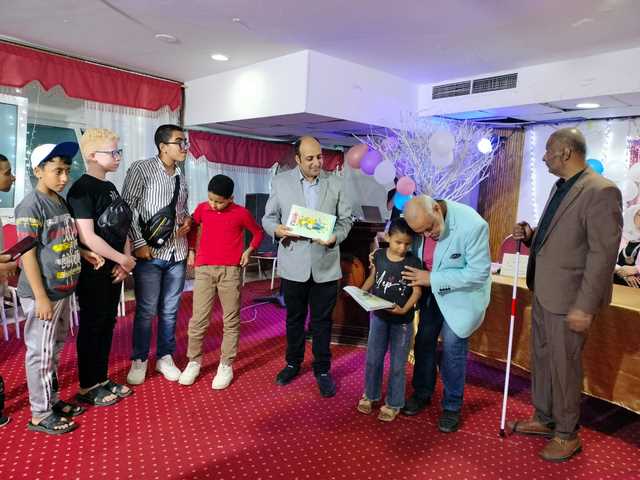 قصور الثقافة تحتفل باليوم العالمي للعصا البيضاء بالإسكندرية 