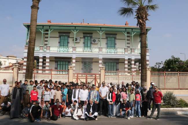 جولة لأطفال المحافظات الحدودية بالحي الأفرنجي بالإسماعيلية ضمن الأسبوع الـ39 لمشروع 