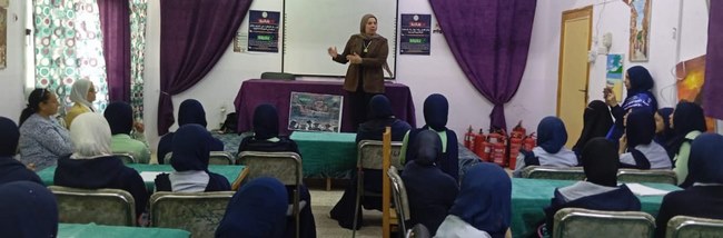 محاضرات تثقيفية وتوعوية لطلاب المدارس ضمن أنشطة الثقافة في السويس