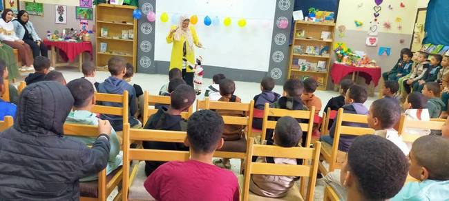 ثقافة الجيزة تحتفل بعيد الطفولة بورش فنية وعروض تراثية