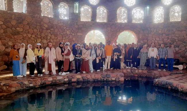 منطقة حمام موسى تشهد أولى جولات الملتقى الثقافي الـ22 لفنون الفتاة والمرأة الحدودية