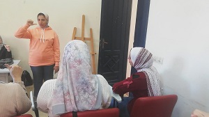 ورشة لتعليم لغة الإشارة بمركز الإبداع الفني بدمنهور