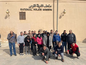 أطفال أتوبيس الفن الجميل في جولة تثقيفية بمتحف الشرطة وقلعة صلاح الدين