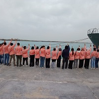 أطفال المحافظات الحدودية في زيارة ميدانية لميناء العريش ضمن مشروع 