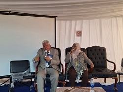 في معرض الكتاب.. مخيم 