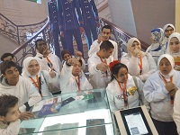 قصور الثقافة تنظم جولة للأطفال ذوي الهمم بمعرض القاهرة الدولي الكتاب