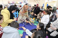 قصور الثقافة تقدم ورشا إبداعية للأطفال ضمن فعاليات معرض القاهرة الدولي للكتاب