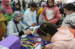 قصور الثقافة تواصل الورش المتنوعة للأطفال بمعرض الكتاب