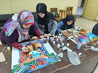 "مقتطفات حرفية".. ورش فنية تترجم هوية الفيوم ضمن فعاليات قصور الثقافة  