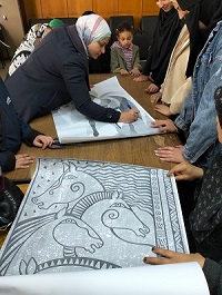 بتدريبات على حرفة الجلد.. انطلاق مشروع "مقتطفات حرفية" بقصر ثقافة الزقازيق