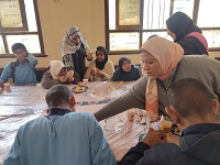 أنشطة فنية وتوعوية لذوي الإعاقة بثقافة الفيوم احتفاء بقدوم شهر رمضان 