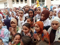 ورش إبداعية ولقاءات تثقيفية ومسرح عرائس بمدرسة أبو الصفا ضمن برنامج المواطنة بالمنيا