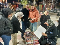 شعر ومعرض كتاب وعروض فنية في افتتاح ليالي رمضان بحديقة بنت الشاطئ بدمياط 