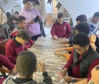 أتوبيس الفن الجميل ينظم جولة تثقيفية للأطفال ذوي الهمم بالمتحف المصري