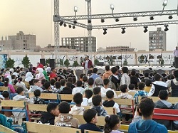 إقبال كبير على أنشطة مسرح الثقافة المتنقل بالفيوم