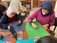 جولة تثقيفية بمتحف إيمحتب بسقارة ضمن أنشطة أتوبيس الفن 