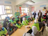 لقاءات توعوية وورش فنية لطالبات بشاير الخير ضمن أنشطة الثقافة بالإسكان البديل 