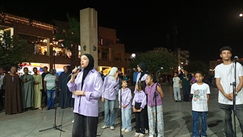 كورال أطفال أسوان يحيي أمسية غنائية ضمن فعاليات 