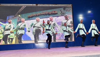 عروض التراث السيناوي والبورسعيدي في رابع أيام 