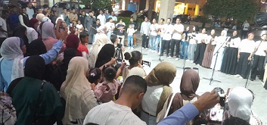 كورال أطفال العقاد يقدم باقة طربية في 