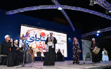 استعراضات من التراث البدوي في ختام 