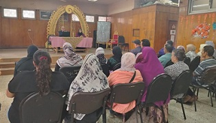 مناقشات حول التغيرات المناخية في محاضرة توعوية بقصر ثقافة المطرية