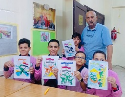 قصور الثقافة تحتفل بذكرى نصر أكتوبر بمدرسة أهالينا ضمن برنامجها بالإسكان البديل 