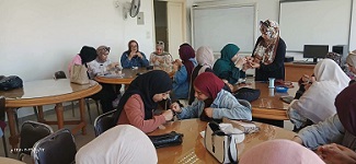 لقاءات شعرية وورش فنية في قافلة قصور الثقافة بجامعة دمياط