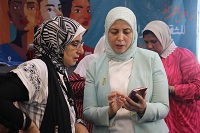 التسويق الإلكتروني في فعاليات القافلة الثقافية للمرأة بالإسكندرية