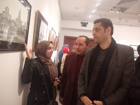 معرض فني بثقافة بورسعيد