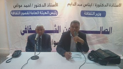 الأغنية الشعبية بصالون ثقافى بأسوان