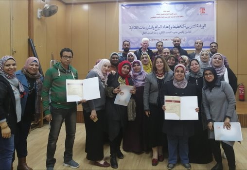 ختام الورشة التدريبية تخطيط البرامج بالصعيد