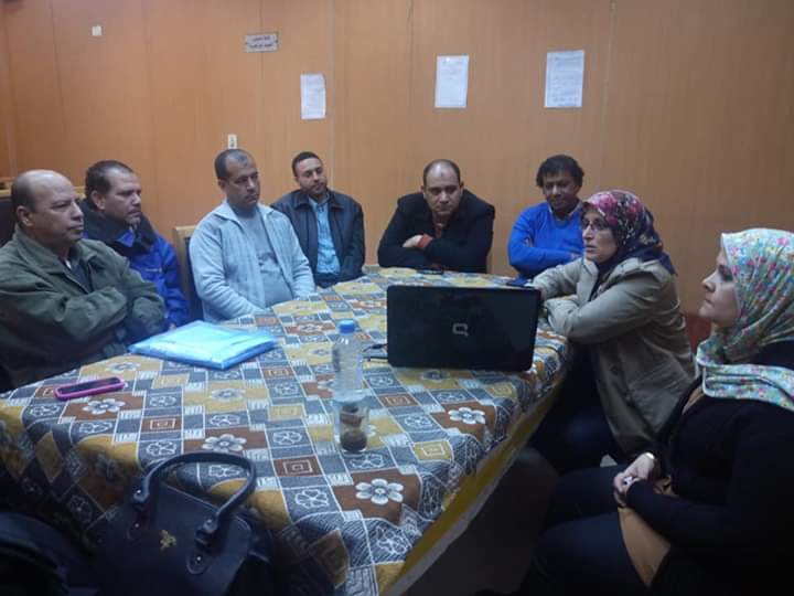 لجنة الصحة والسلامة المهنية بثقافة بورسعيد