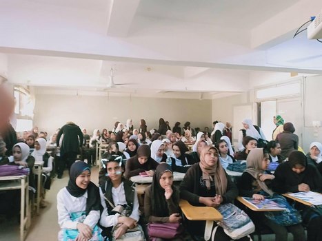 مسابقات ثقافية وورش فنية  لطلاب المدارس بثقافة المنيا 