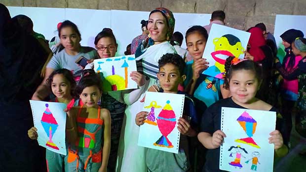 الورش الفنية للطفل تزين سور القاهرة في افتتاح ليالي رمضان