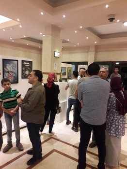 معرض فن تشكيلي وعرض آلات شعبية بكفر الشيخ 
